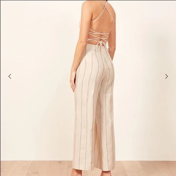 Reformation Jager wide leg jumpsuit - Picture 4 of 8